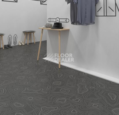 Forbo Modul'up Compact Graphic 919UP43C grey topography фото 2 | FLOORDEALER